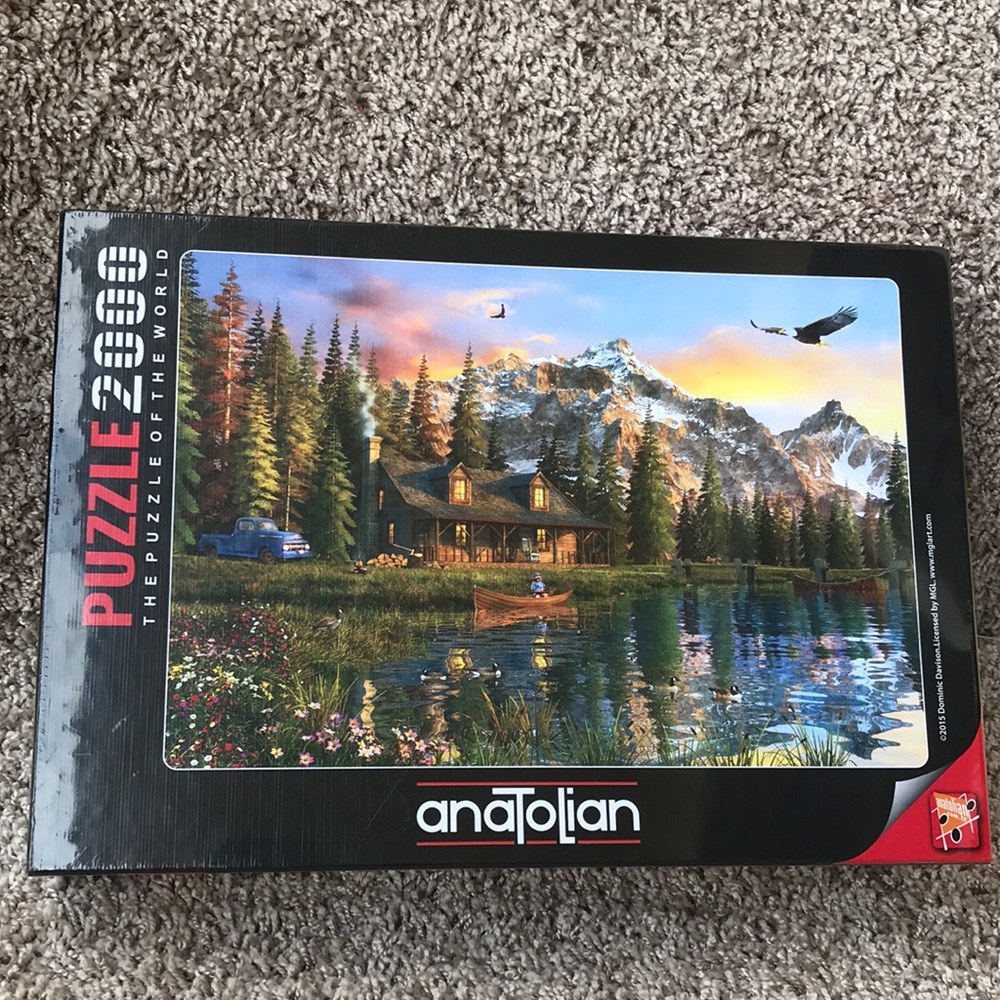 Anatolian NEW Oldlook Cabin 2000 Piece Jigsaw Puzzle